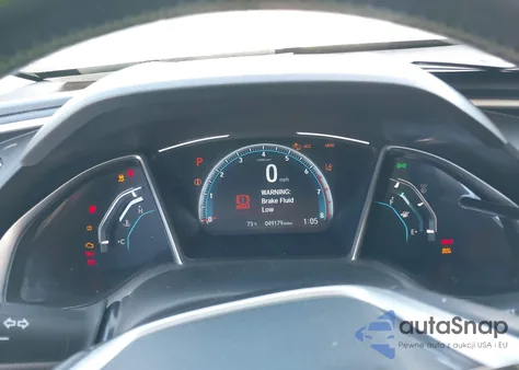 2019 Honda Civic Ex-L from USA, damaged, VIN 19XFC1F77KE012085